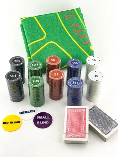 خرید ژتون پوکر 300تایی | باکیفیت برای بازی پوکر خانگی و تفریحات خانوادگی | گالری آرسا آرت