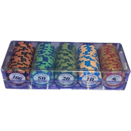 ژتون پوکر لاس وگاس | خرید چیپ پوکر فروشگاه آرسا آرت