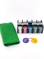 چیپ پوکر 200 تایی جعبه فلزی اقتصادی