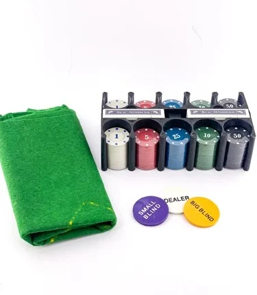 چیپ پوکر 200 تایی جعبه فلزی اقتصادی